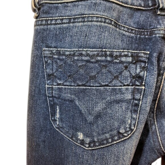Y2K Diesel Industry Low Rise Bootcut Jeans Deadstock With Tag Size 27 x 34 - Picture 8 of 13